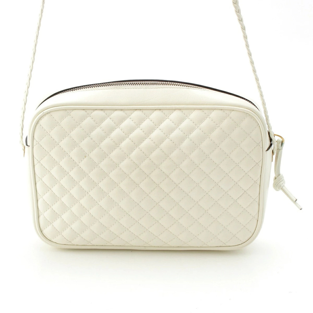 Gucci GG Marmont Sherry Quilted Leather Shoulder Bag White - Picture 4 of 8